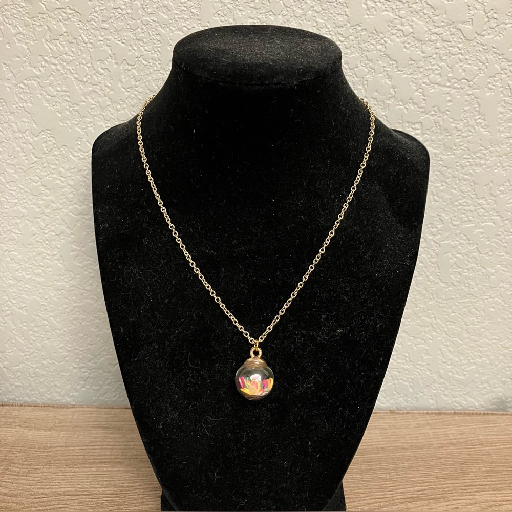 🍉🍏🍋 Little Ball of Fruit Slices Necklace 🍉🍏🍋